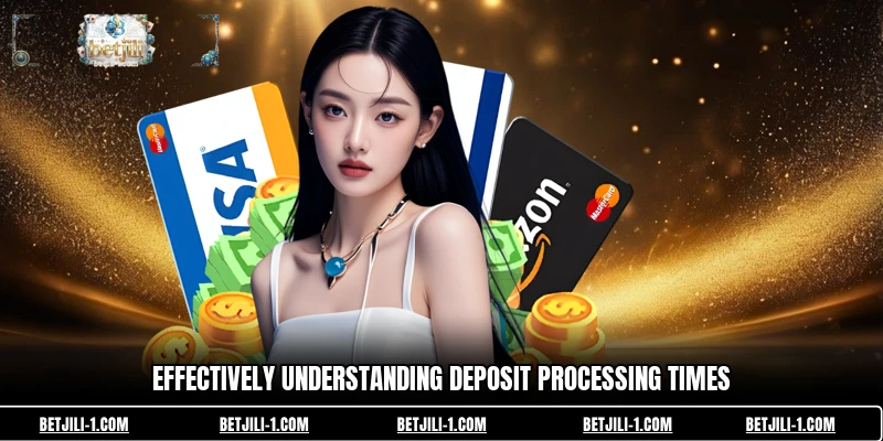 Effectively understanding deposit processing times