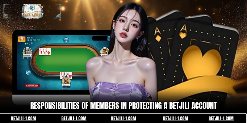 Responsibilities of members in protecting a BETJILI account
